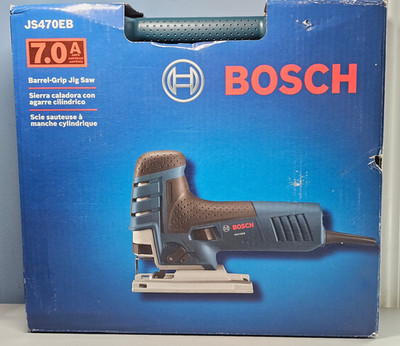 Bosch Barrel-Grip Jig Saw - JS470EB - Variable Speed -  Corded - New! Sealed!