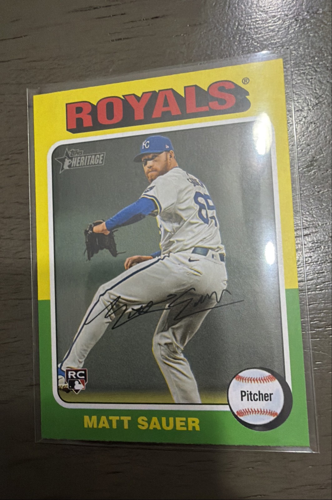 2024 Topps Heritage High Number - Matt Sauer #659