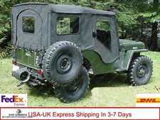 Soft Top For Jeep Willys Cj2acj3a3bm38m38a1 Fits On Civil Bows-folding Doors Soft Top For Jeep Willys Cj2acj3a3bm38m38a1 Fits On Civil Bows-folding Doors