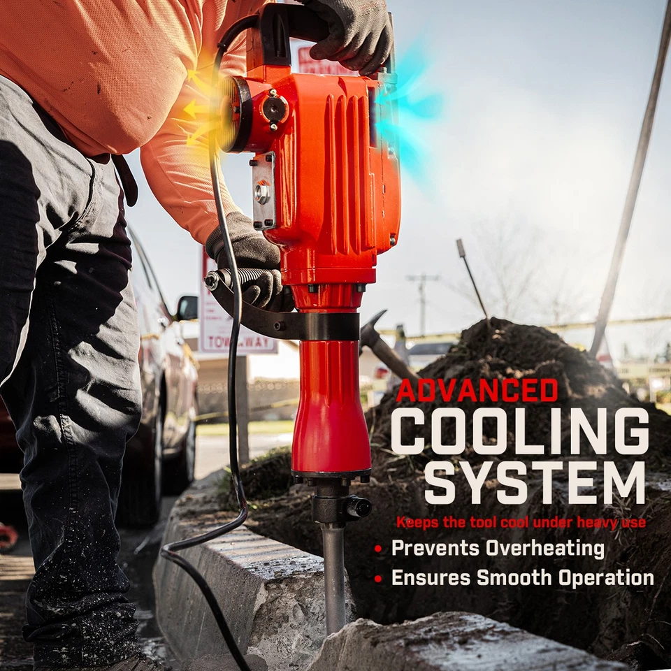 XtremepowerUS 2200W 电动拆解千斤顶凿子和含点位 — 第 2/4 张图片