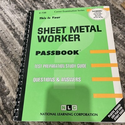 Career Examination Ser.: Sheet Metal Worker by Jack Rudman (2017, Spiral)