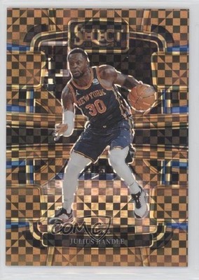 2023 Panini Select Concourse Bronze Checker Prizm 47/49 Julius Randle #46 12v1