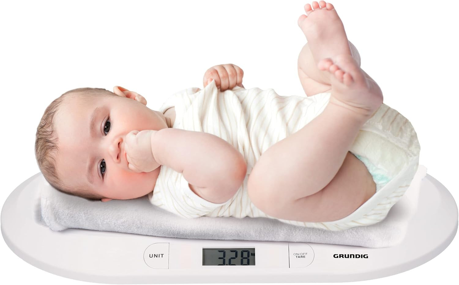 Bilancia Pesa Neonati Digitale Ergonomica | Max 20kg / 10g