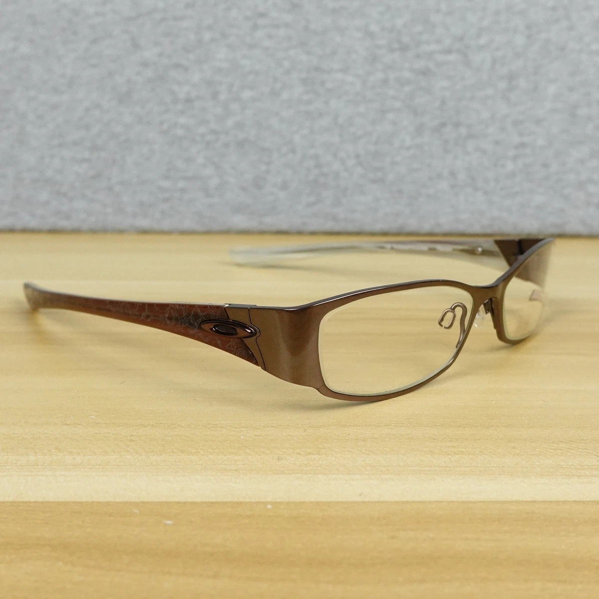 Oakley Titanium Brown Eyeglass Frames | eBay display picture 2