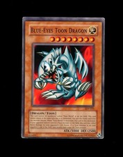 2003 Yu-Gi-Oh BLUE EYES TOON DRAGON SDP-020 MP