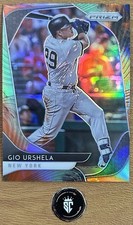 Gio Urshela 2020 Panini Prizm Baseball Cosmic Haze Prizm #85
