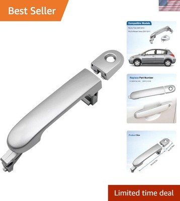Exterior Door Handle Compatible with Nissan Versa 2007-2011 Nissan Tiida 2007-20