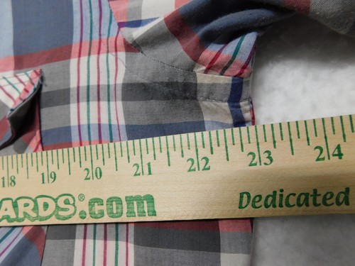 Vintage Wrangler Cowboy Cut X-Longtail Pearl Snap Western Shirt Size 16 Plaid - Picture 11 of 21