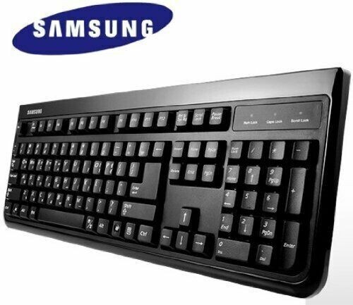 SAMSUNG USB Keyboard (Korean-English) SKG-3000UB for Gaming PC Desktop Laptop - Picture 1 of 6