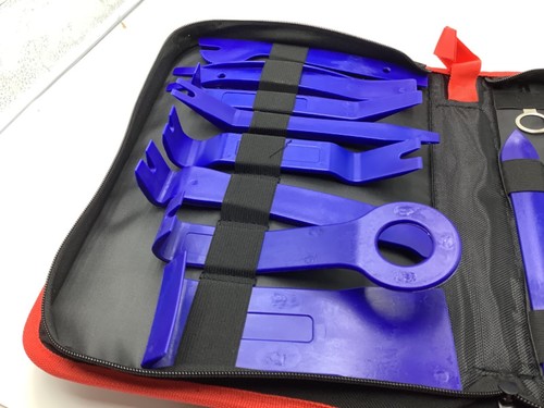 (QTY 2) 19PCS Car Trim Removal Tool Set Hand Tools Pry Bar Panel Door Clip Kit - Picture 3 of 4