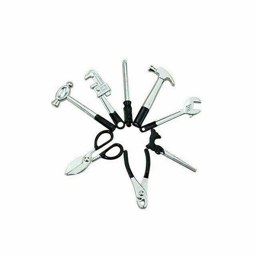 Juego de 8 piezas de herramientas de llave a escala 1/6 modelo para figura de acción de 12" accesorios de escena juguete - Imagen 5 de 8