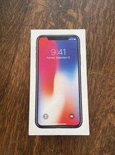 iPhone X 256 Space Gray Box Only