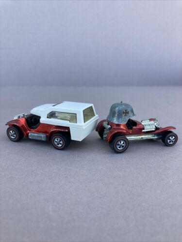 Hot Wheels Redlines 1969 Red Baron - Power Pad ottimo - Foto 2 di 8