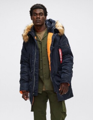 【USA製】type N-3B ALPHA（S） Men`s ALPHA INDUSTRIES EXTREME COLD WEATHER PARKA TYPE N-3B SIZE M