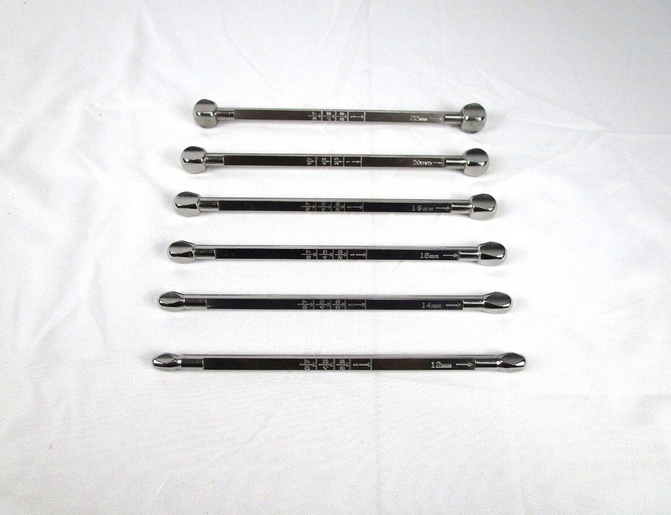 Stryker Howmedica Distal Femoral Canal Sizer Sticks, 11mm - 22mm Hip ...