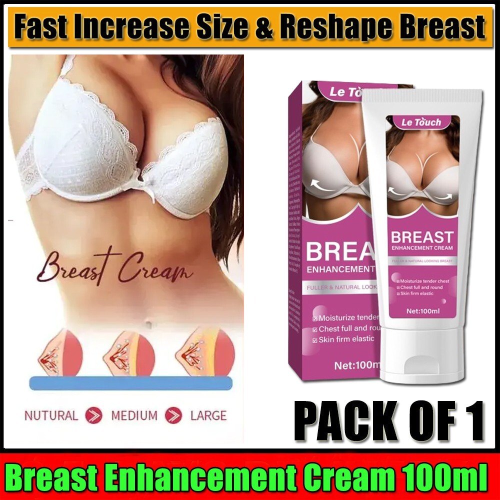 Natural Bust Firming Cream – Lift, Enlarge & Restore Elasticity Fast