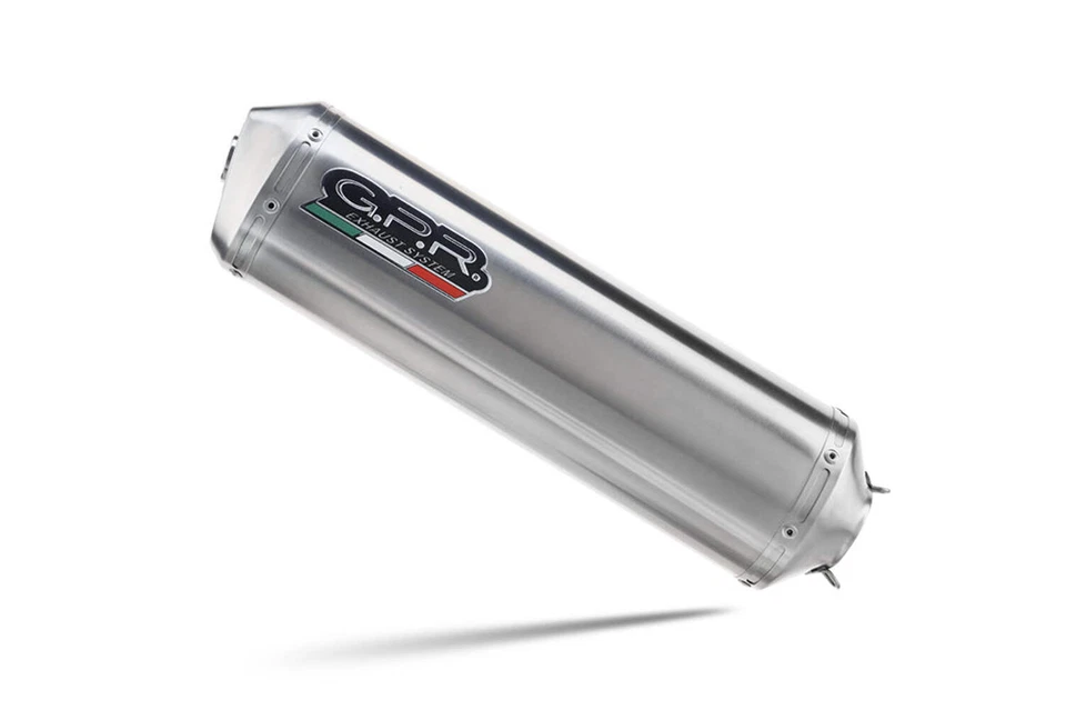 Kawasaki KLX 400 R 2003-2004 Exhaust GPR Slip-on Satinox - Imagem 3 de 4