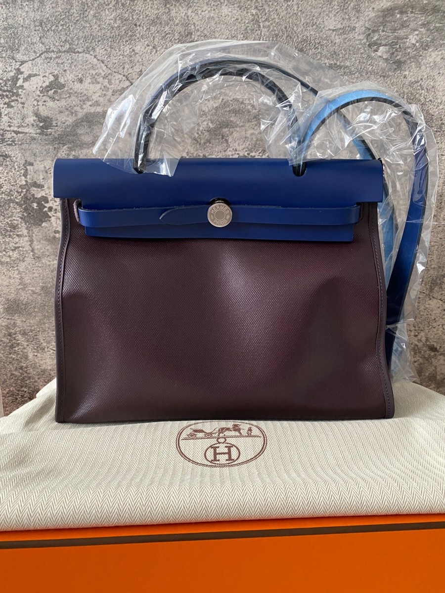 New Authentic Hermes Herbag 31 Zip Bag Handbag Shoulder Bags