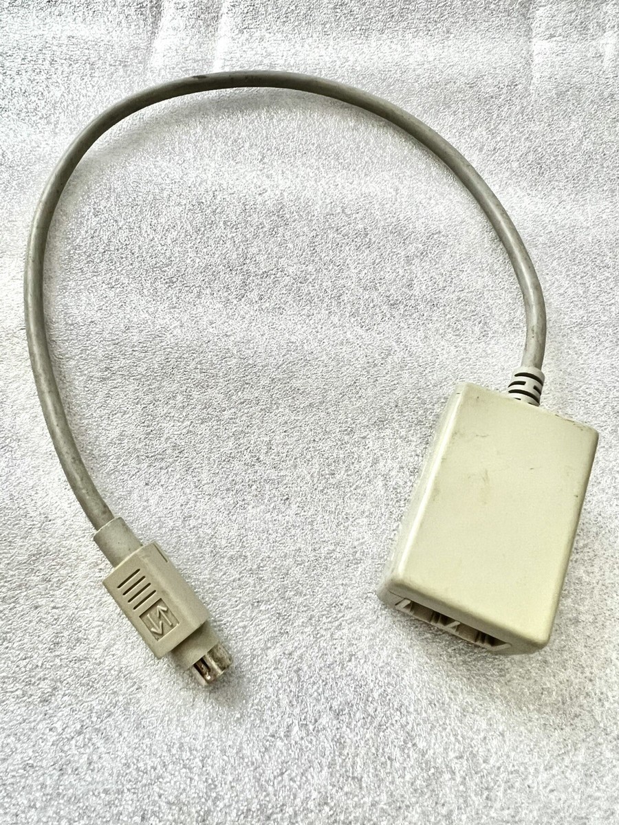 Apple LocalTalk Locking Connector Din 8 for Classic Vintage Apple