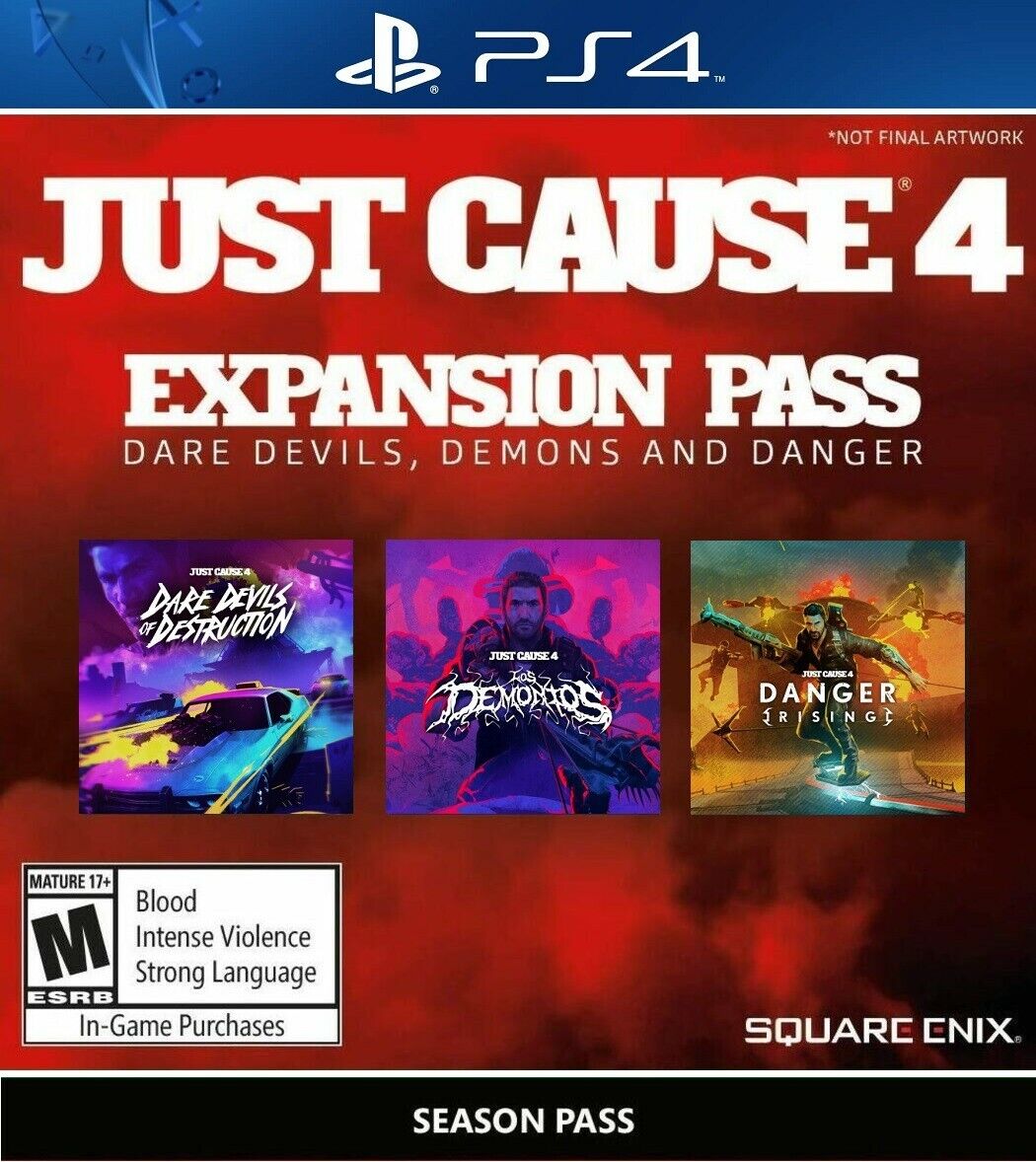 Just Cause 4 - Large special price Large discharge sale PS4 Expansion Season Pass