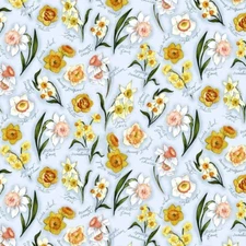 Michael Miller - Flower Market - Daffodils - Multi