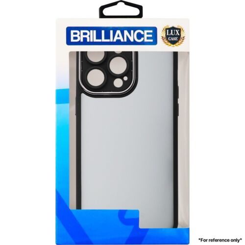 Brilliance LUX 3D Electroplating Case Black Compatible For iPhone XR - Afbeelding 1 van 1