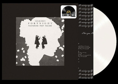 Taylor Swift FORTNIGHT Featuring Post Malone 7'' White vinyl RSD BLOND:ISH Remix