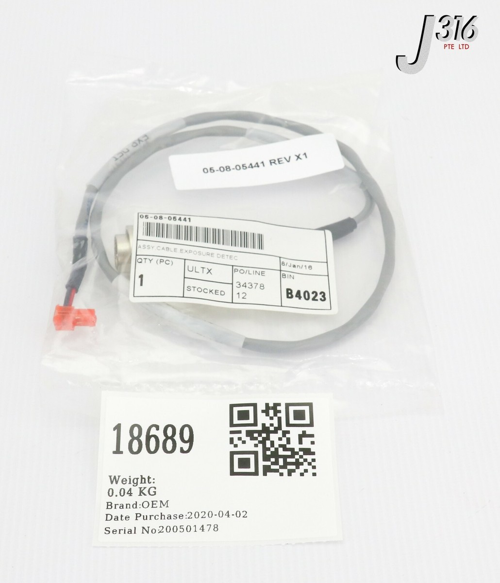 S. 18689 VEECO CABLE ASSY, EXPOSURE DETECTOR (NEW) 05-08-05441 | eBay