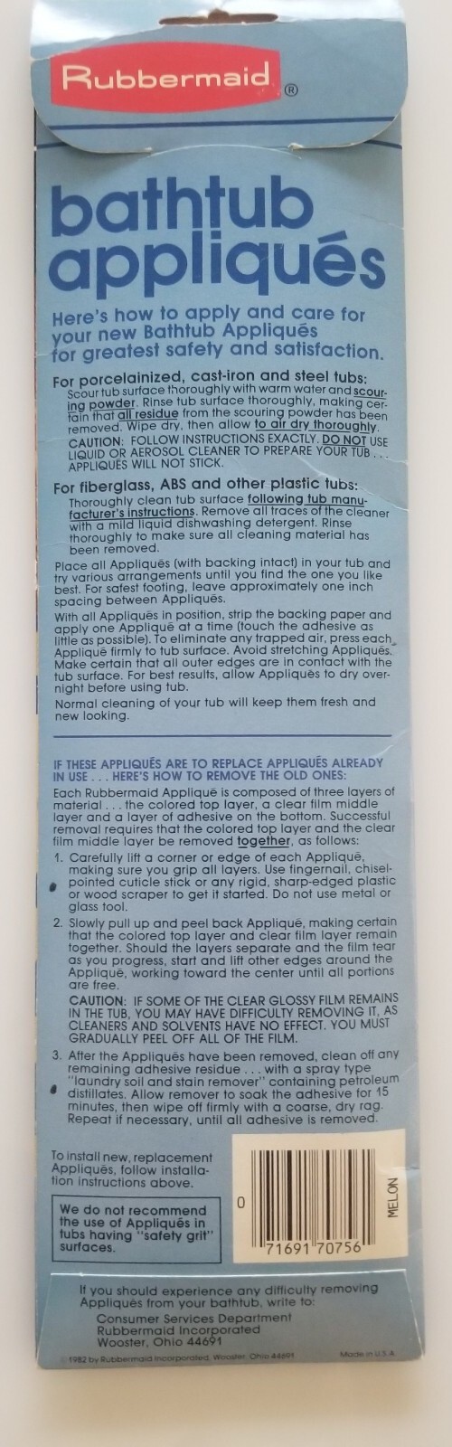Vintage Pink Rubbermaid NonSlip Bathtub Appliques NOS eBay