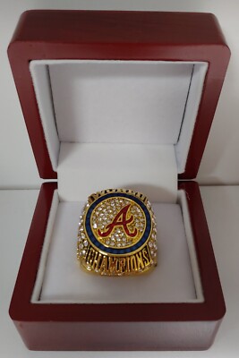 Max Fried - 2021 Atlanta Braves World Series Ring With Wooden Display Box