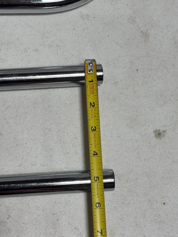 1928-31 Ford Model A 1932 33 34 Front Axle 27" Hairpin Radius Rods Steel CHROME - Image 4 of 4