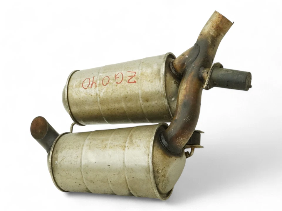 1997 - 2003 Bmw 5 Series E39 540I Exhaust Muffler Silencer Pipe Rear 1432972 Oem Foto 3 de 4