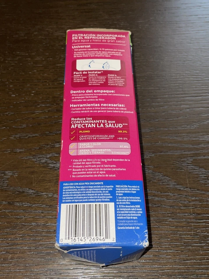 NEW 3M Filtrete Universal In Line Refrigerator Filter 6 Months 4IL-CLC-S01 HTF - Image 3 of 4
