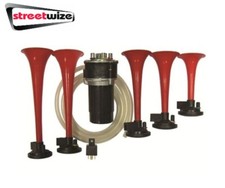 12V DUKES OF HAZARD STYLE DIXIE MUSICAL AIR HORNS FOR  CAR VAN BOAT TRUCKS 12V