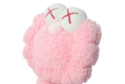 Kaws BFF pink plush Limited to 3000 pieces worldwide Storage