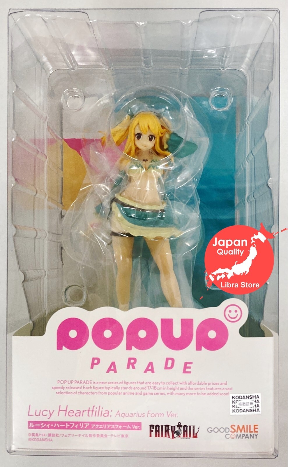 Figura Rara POP UP PARADE Fairy Tail Lucy Forma Acuario ver. Desde JAPÓN
