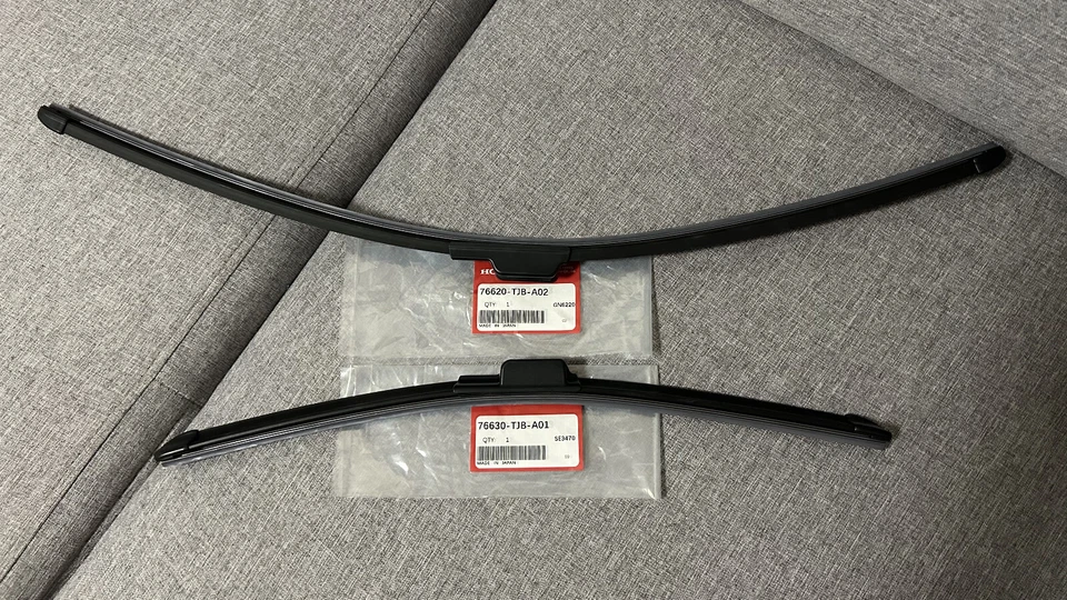 Par genuino de limpiaparabrisas delantero para Acura RDX serie completa 2019-2024 Foto 2 de 4