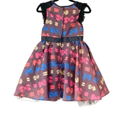 HARAJUKU MINI FOR TARGET ALL OVER BOW PRINT DRESS GIRLS SZ 6  display picture 1