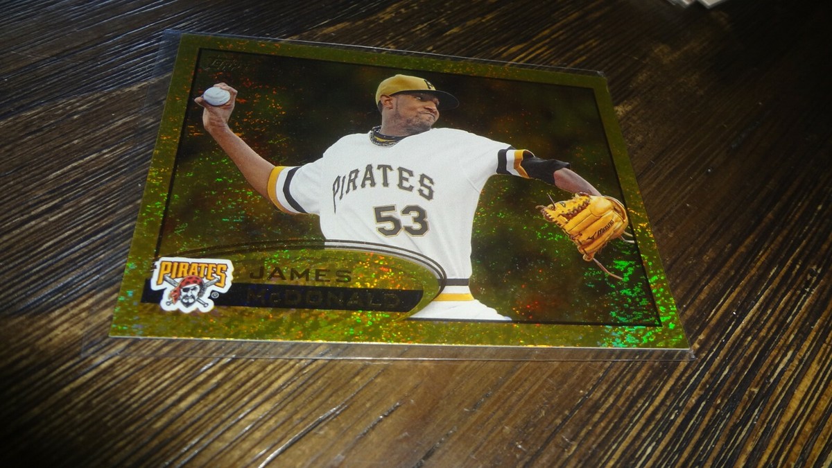 2012 TOPPS # 241 JAMES McDONALD GOLD BASEBALL CARD | eBay