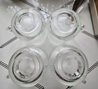 Vtg Duralex Versaille Frosted  Christmas Mugs - Bell/Ornament Design - Set Of 4 — photo 4