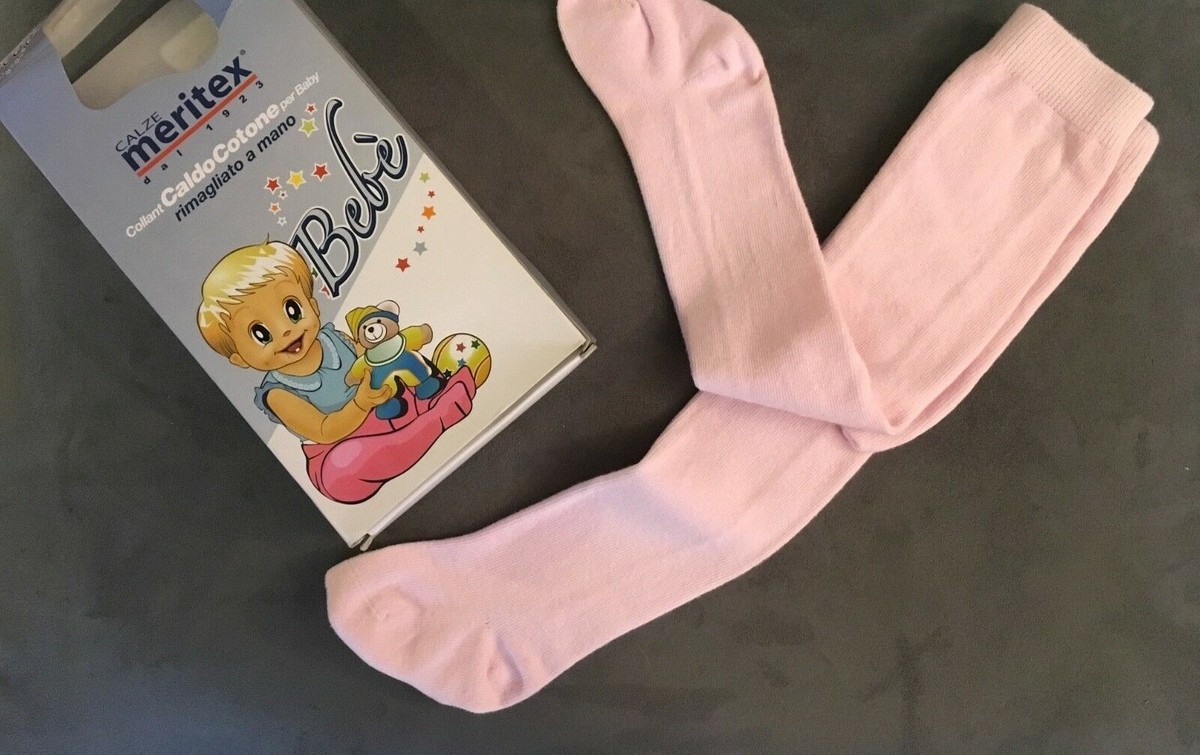 Calze Calzamaglia Meritex Caldo Cotone Calze Lana Bimba Meritex