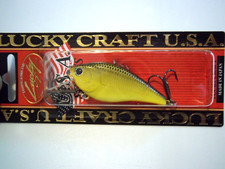 LUCKY CRAFT KJ FLAT 1.5 3/8OZ KJFL1-5 IN THE COLOR - TO CHARTREUSE H6402