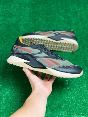 Reebok Nano X2 Adventure Mens Training Shoes Black HQ6265 NEW Multi Sz