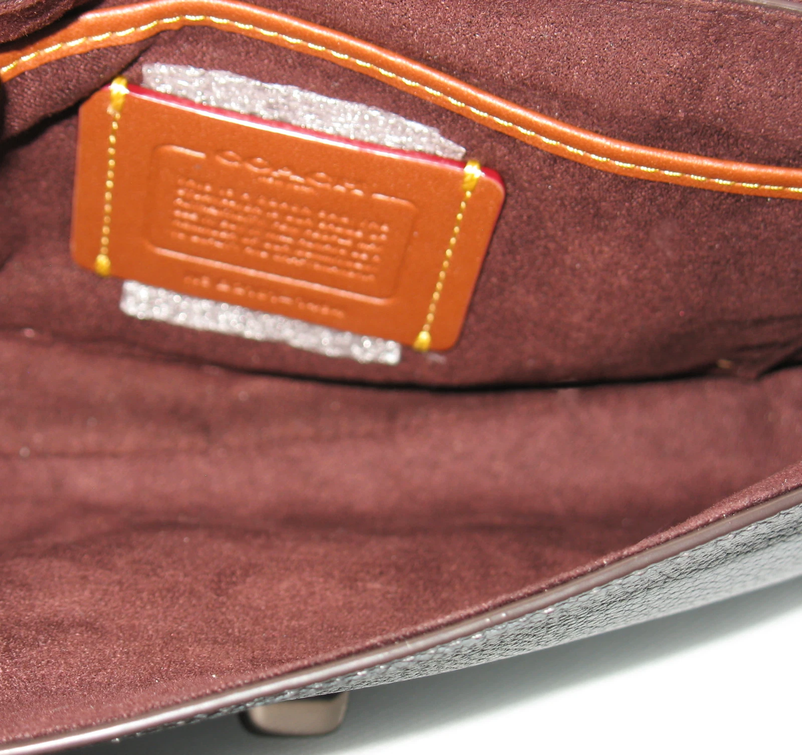 Borsa donna Coach Crosstown tracolla grigio pelle ciottoli 1494 interno scamosciato