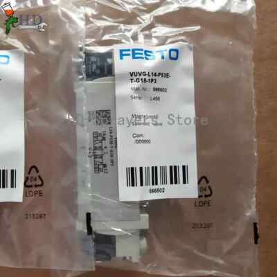 1PCS New Festo VUVG-L14-P53E-T-G18-1P3 566502 Solenoid Valve VUVGL14P53ETG181P3