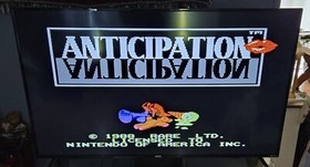 Anticipation Game Original Nintendo NES System With Manual Tested Authentic 