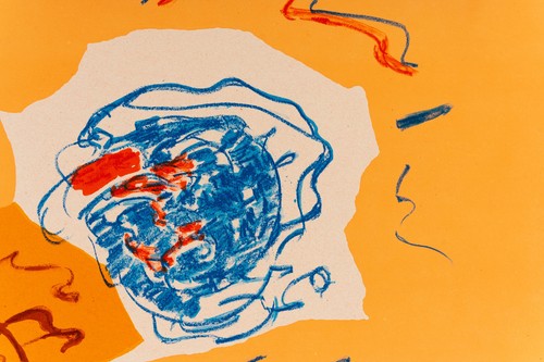Giulio TURCATO - "Composizione" - Litografia, 50,5 x 70 cm - Foto 5 di 5
