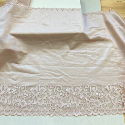Stretch Rose Gold Lace Trim/Sewing/Lingerie/Shapewear Panty
