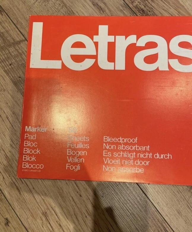 Letraset Великобритания Bleedproof маркер подушечка. A4 - Изображение 4 из 4