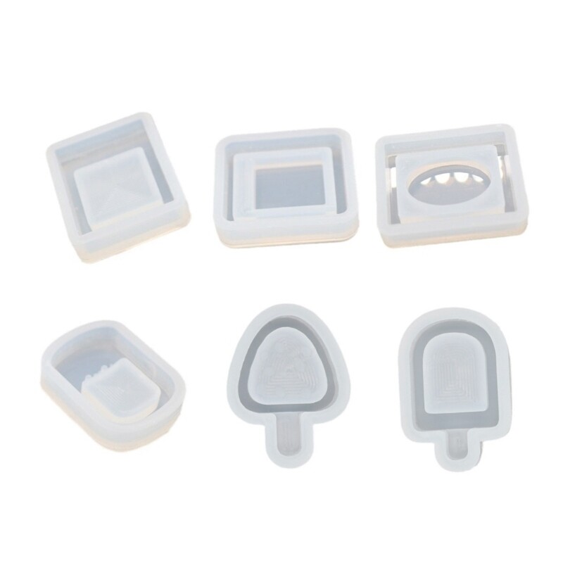 Resin Moulds Unique Cup Shape Keychain Molds Resin Shaker